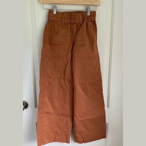 JCrew Wide Leg Amber Cotton Pants XS Petite